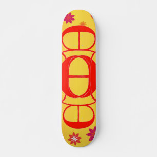 Letra E Skateboard