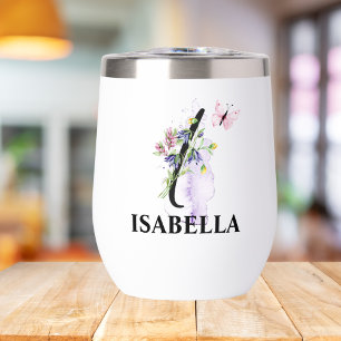 Letra Elegante Script I Monograma Nombre Personali