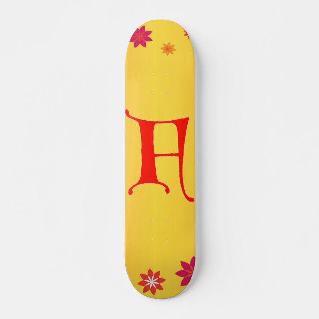 Letra F Skateboard (Anverso )