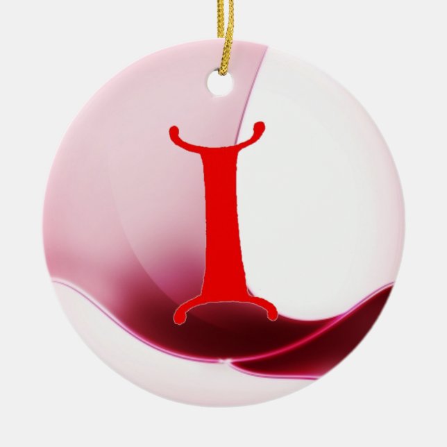Letra I ornamento (Frente)