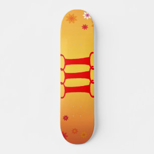Letra I Skateboard