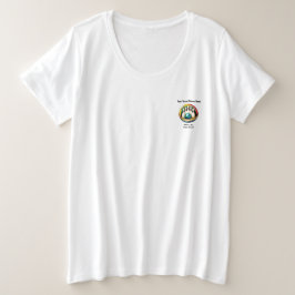 Letra india RiverBLACK camiseta más grande para mu