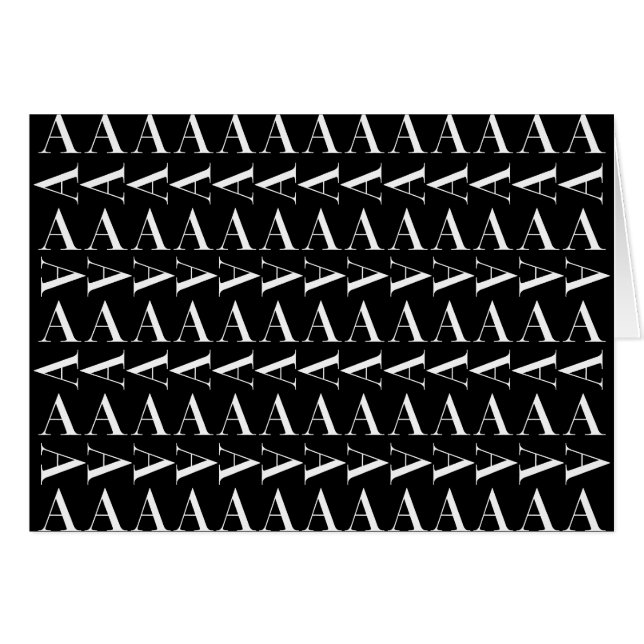 Letra inicial A de monograma (Anverso (Horizontal))