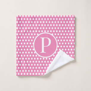 Letra inicial del personalizado Polka Dot