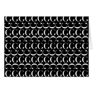 Letra inicial monograma G