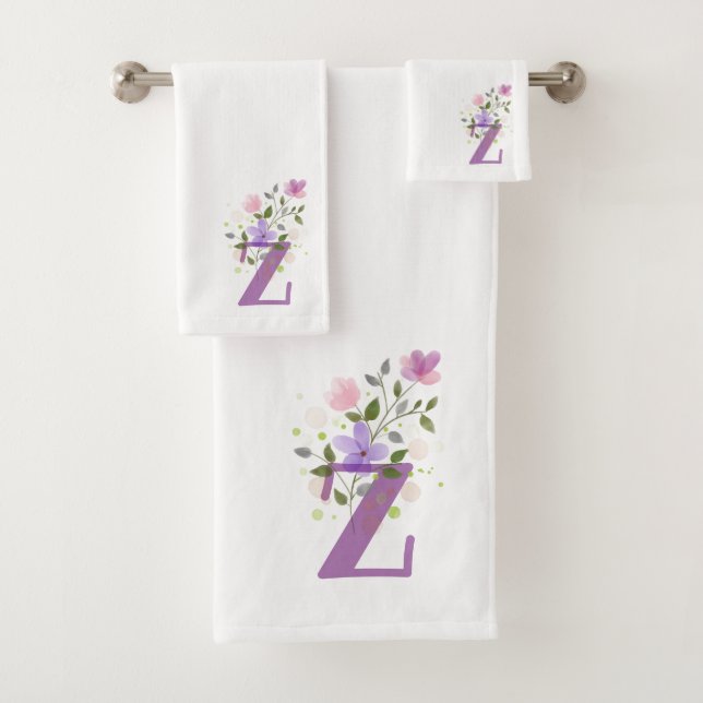 Letra Inicial Z Más Diseño Floral (In situ)