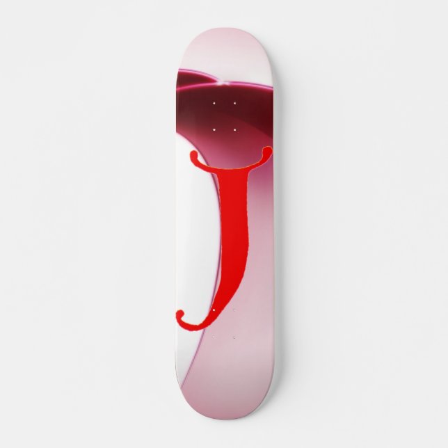 Letra J Skateboard (Anverso )