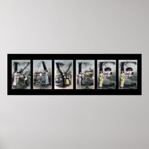 Letra kaiLEE alfabeta nombre arte