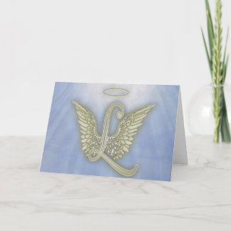 Letra L Angel Monograma