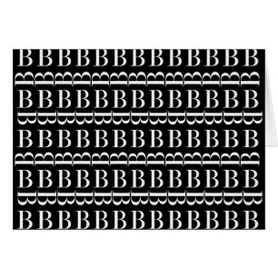 Letra monográfica inicial B