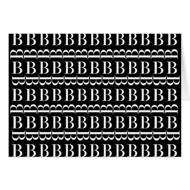 Letra monográfica inicial B (Anverso (Horizontal))