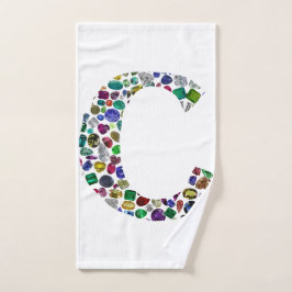 Letra monográfica inicial C moda