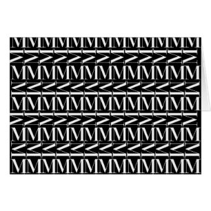 Letra monográfica inicial M