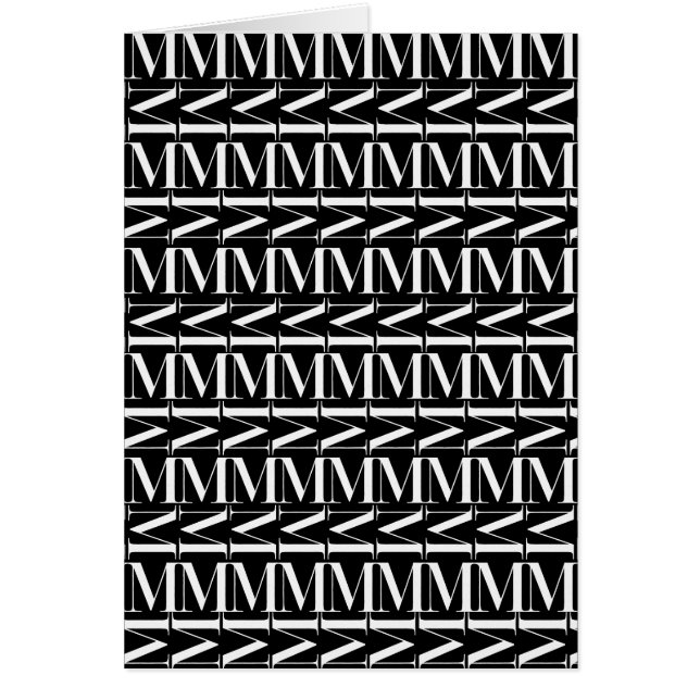 Letra monográfica inicial M (Frente)