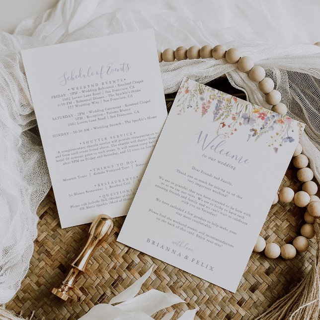 Letra Multicolor de bienvenida Boda de flor silves (Subido por el creador)
