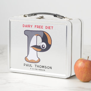 Letra P Pingüino Añadir El Nombre Alergias De Vuel