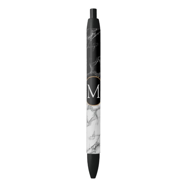Letra personalizada de la pluma precargada de márm (Frente vertical)