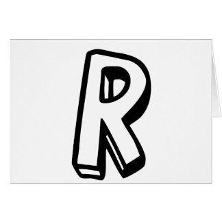 Letra R