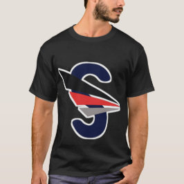 Letra S de velocidad de camiseta