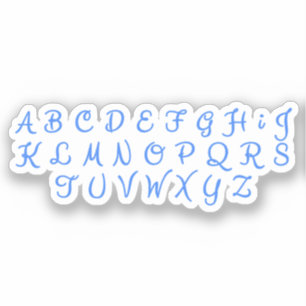 Letras de alfabeto para scrapbook - Pegatinas de e