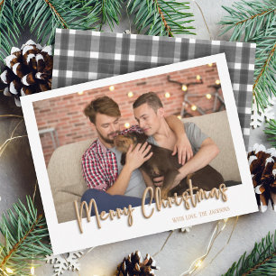 Letras de burbuja de oro de navidad juegan a blanc