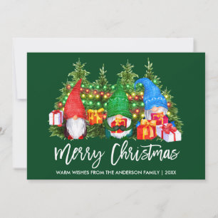Letras de Cepillo Gnomo de Navidad Luces