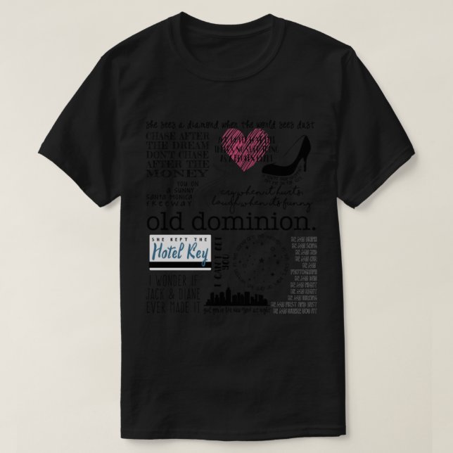 Letras de Dominion antiguas con camiseta de Scoop  (Diseño del anverso)