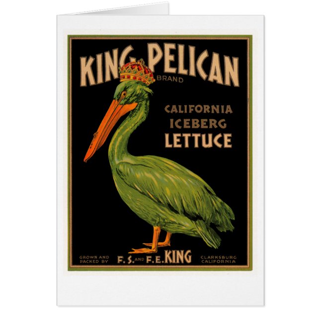 Letras de marca King Pelican (Frente)