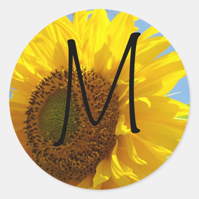 Letras de Sello para sobres de pegatinas de monogr (Anverso)