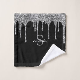 Letras Destacadas con Brillo Plateado Chic