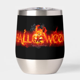 Letras ígneas masivas de SlipperyJoe's Halloween c