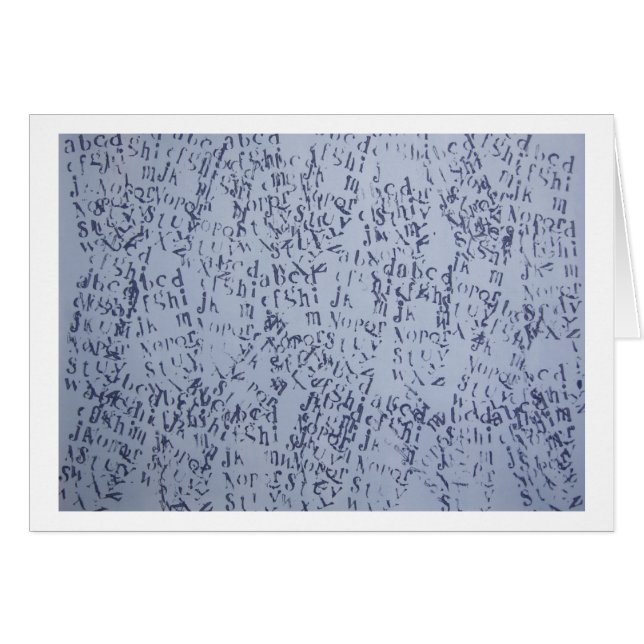 Letras mezcladas (Anverso (Horizontal))