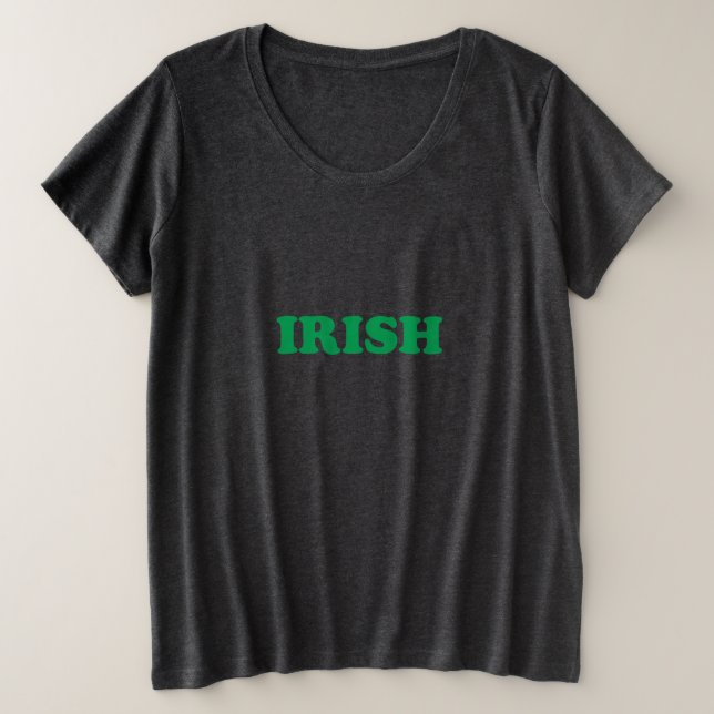 Letras verdes de San Patricio (Anverso del diseño)