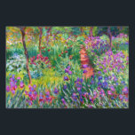 Letrero Claude Monet: El jardín Iris de Giverny<br><div class="desc">Un colorido cartel clásico en el jardín del iris de Giverny,  pintado por el pintor impresionista francés Claude Monet. 






com</div>