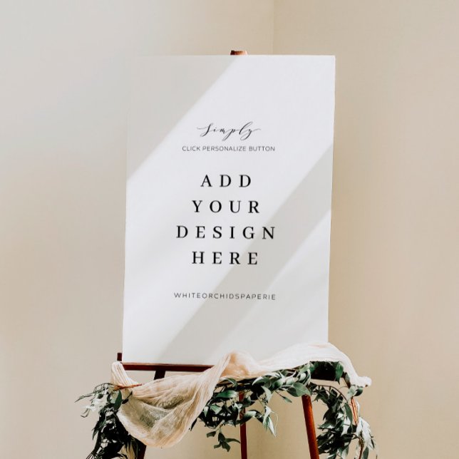 Letrero de Boda de 24" x 36", Impresión de Letrero (Subido por el creador)