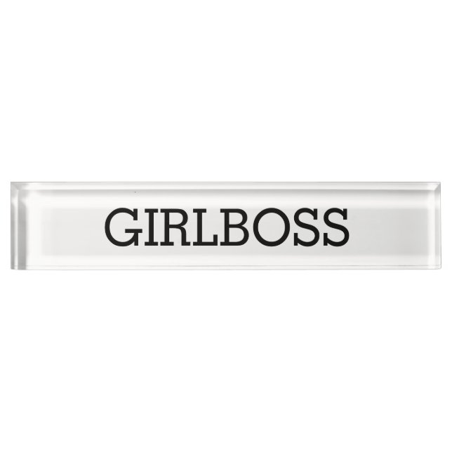 Letrero de GIRLBOSS (Anverso)