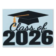 Letrero de jardín de graduación de la clase de 202