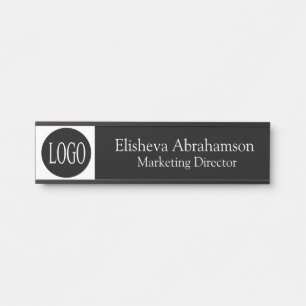 Letrero de puerta de oficina profesional Placa de