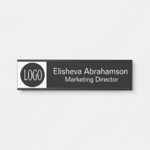 Letrero de puerta de oficina profesional Placa de