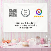 Letrero de reseñas de Google para mesas | Señales 