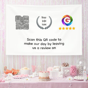 Letrero de reseñas de Google para mesas Señales