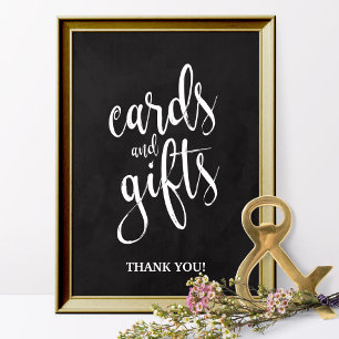 Letrero de tiza asequible para tarjetas y regalos