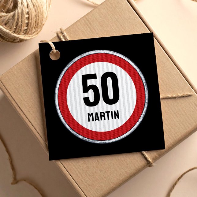 Letrero de Velocidad de Cumpleaños 50 (Subido por el creador)