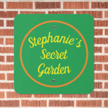 Jardín al aire libre verde bonito, amarillo, Naran