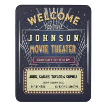 Cine Nombre Personalizado Cinema en Casa Broadway