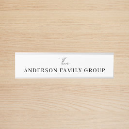 Letrero Para Puerta Company Business Name Professional Branded