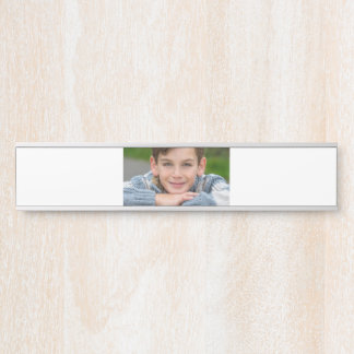 Letrero Para Puerta Crea la foto de tu hijo personalizada doble cara 