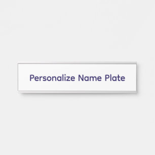 Letrero Para Puerta Crea tu personalizado