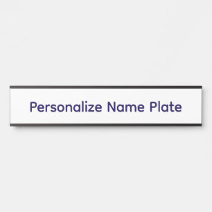 Letrero Para Puerta Crea tu personalizado 
