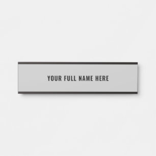 Letrero Para Puerta Diseñar su propio nombre Puerta Rótulo Personaliza
